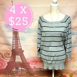 ➕ Maurices striped sweater